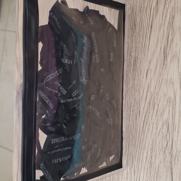 New never used DIOR clear pouch bag Dior Backstage Lip Maximizer  Lash Maximizer - Picture 4 of 6